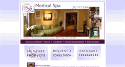 Desktop Screenshot of defymedicalspa.com